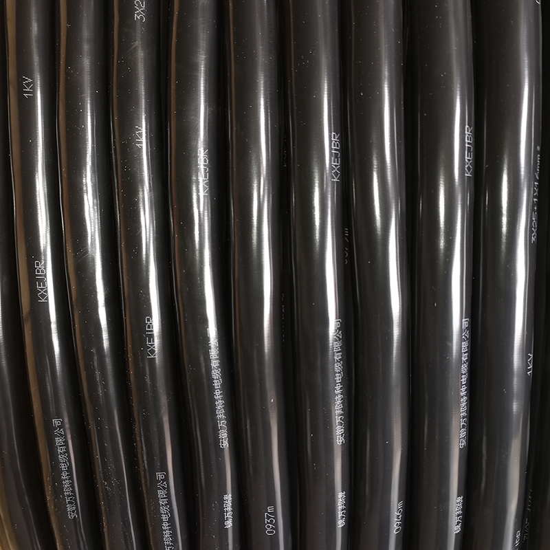 KXEJBR拖链卷筒电缆3*25+1*16mm²