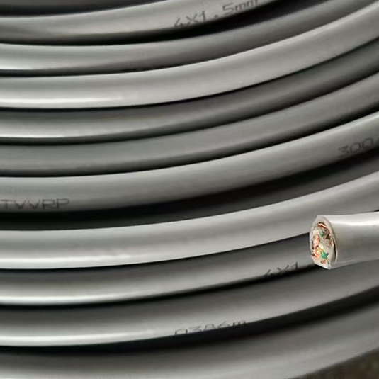 拖链电缆TVVRP 300/500V 4*1.5mm²