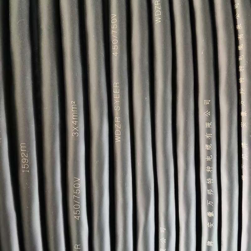 WDZR-SYEER 450/750V 3*4mm²
